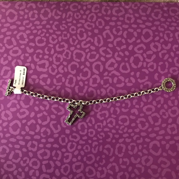 Scrolled cross bracelet Hallmark NWT - Picture 6 of 7